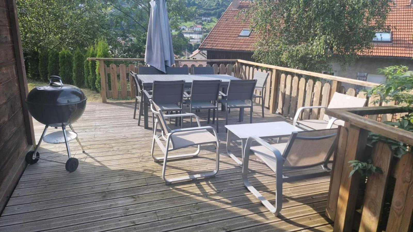 Le Chalet Du Pere Michel, Jacuzzi, Sauna, Jardin La Bresse Exterior photo