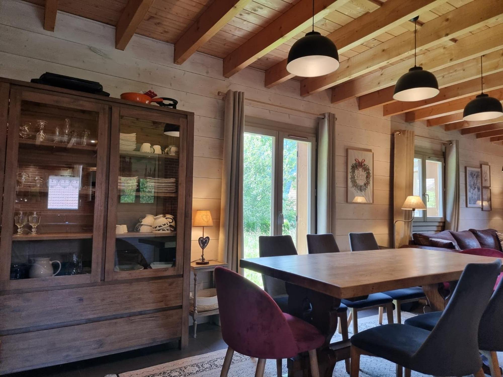 Le Chalet Du Pere Michel, Jacuzzi, Sauna, Jardin La Bresse Exterior photo