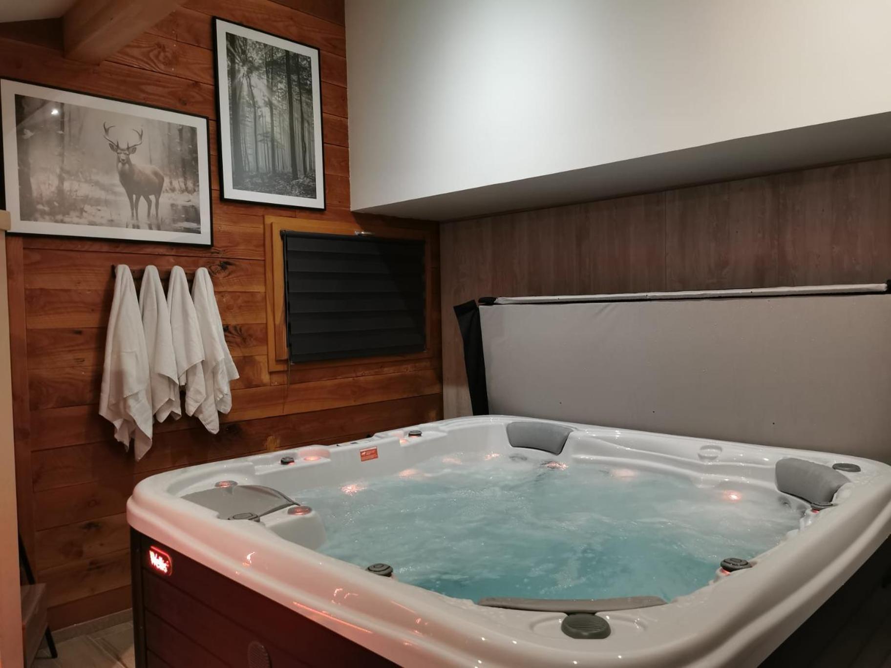 Le Chalet Du Pere Michel, Jacuzzi, Sauna, Jardin La Bresse Exterior photo