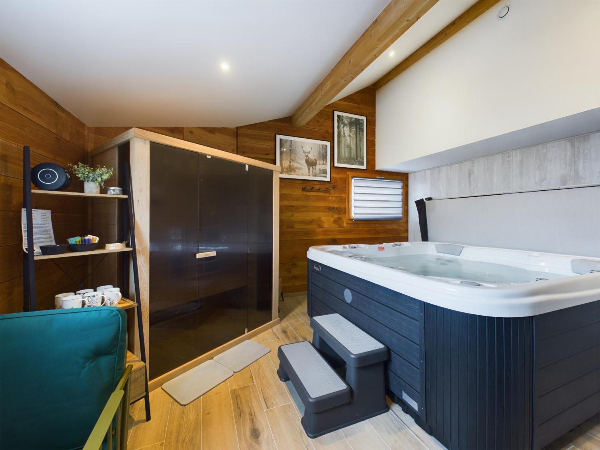Le Chalet Du Pere Michel, Jacuzzi, Sauna, Jardin La Bresse Exterior photo